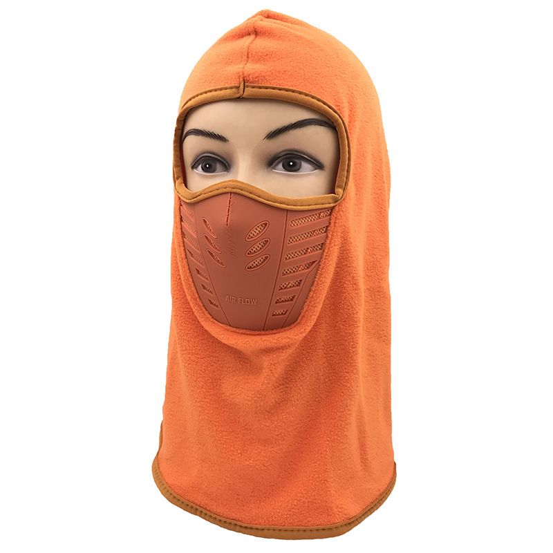 Buitenlandse handel Winter Buiten rijden Gemaskerde muts Verdikte fleece muts Bib Neck Gezichtsbescherming Warme winddichte muts Hoofddeksel Masker_voghion.com