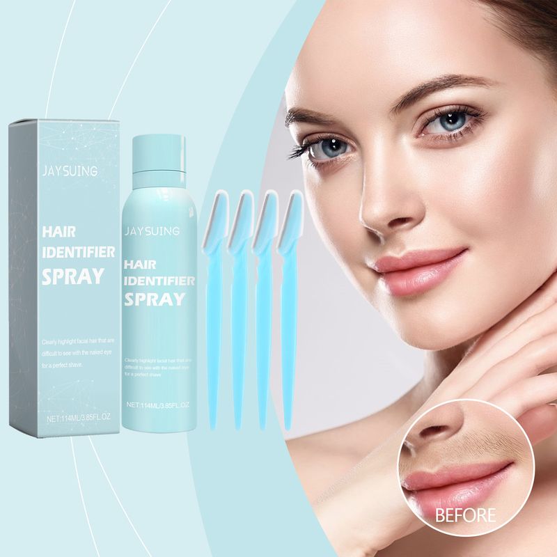 Facial Hair Recognition Spray, Facial Hair Cleansing Gentle Spray_voghion.com