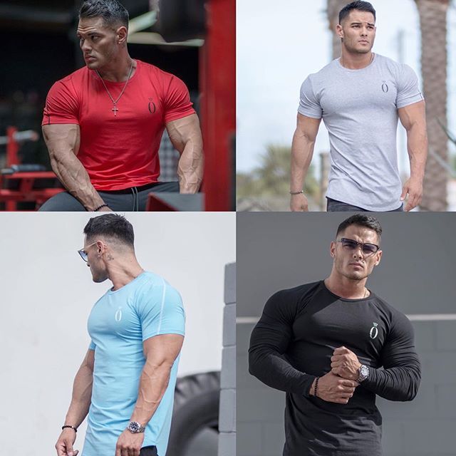 Nova moška fitnes športna tekaška mehka elastična majica s kratkimi rokavi in okroglim izrezom_voghion.com