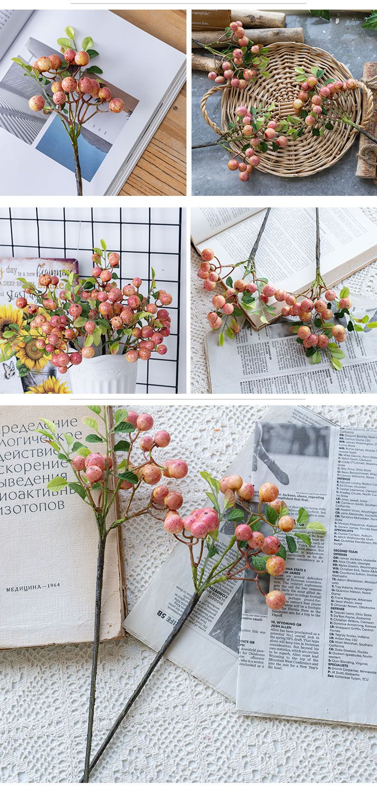 Home Garden Manufacturers Of Artificial Flowers Harvest Fruits And Berries With Grass And Flowers Artificial Flowers_voghion.com