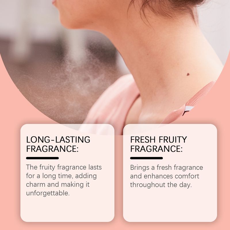 Roxelis Cherry Women's Charm Perfume, Light Elegant Flowers Fresh Lasting Fragrance Daily Commute Date Charm Perfume_voghion.com