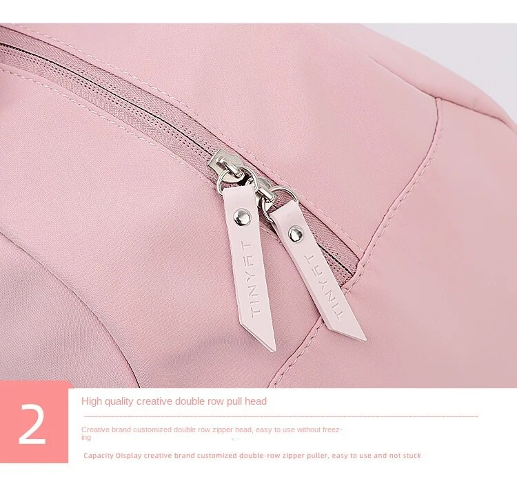 Reiseveske/dame Utendørssport Høykvalitets Fitness Bag/hendig Stor kapasitet Kortreist reiseoppbevaringspose_voghion.com