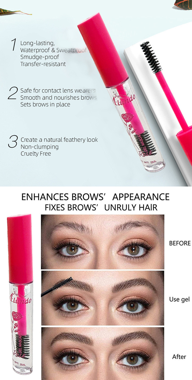 Nuevo maquillaje en crema transparente para peinar cejas y pestañas Mlundo_voghion.com