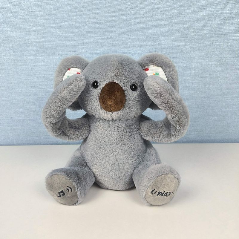 New Cute Koala Dolls, Peek-a-boo Toys, Singing Music To Appease Koalas, Plush Toys_voghion.com
