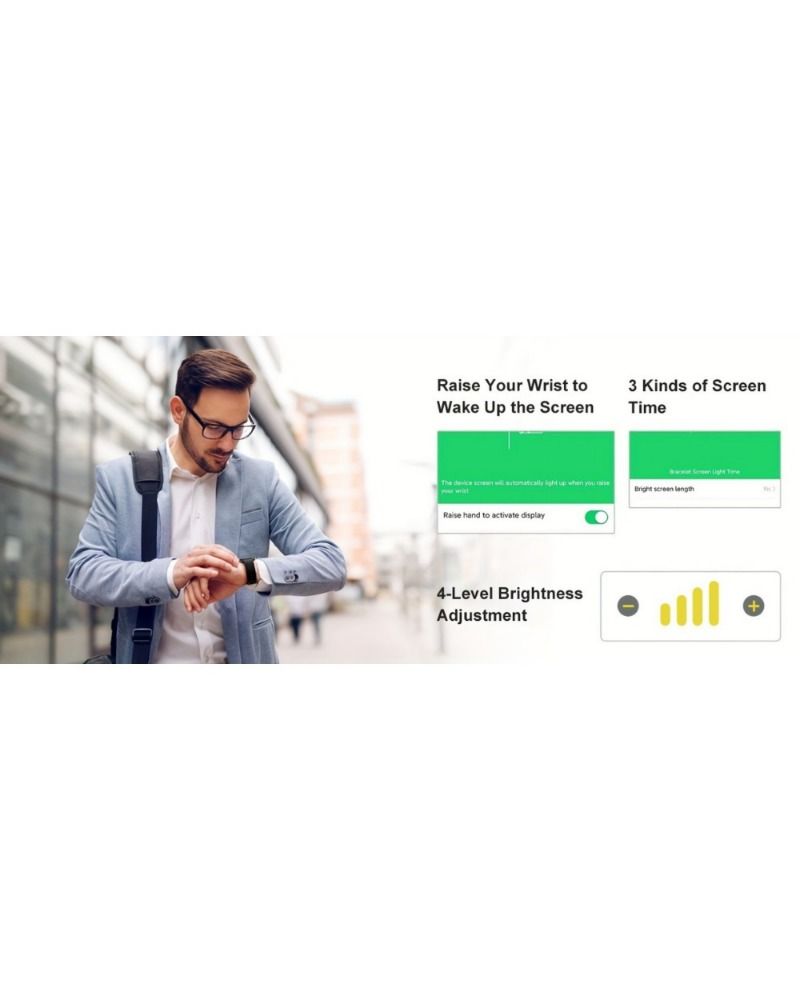 Unisex Smartwatch, 110 Trainingsmodi, Fitness Activiteit Tracker, Smartwatch Voor Android En IOS_voghion.com