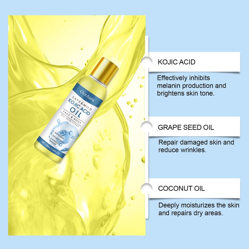 OceAura Skin Care Essence Is A Daily Moisturizing, Moisturizing, Translucent And Brightening Body Skin Essence_voghion.com