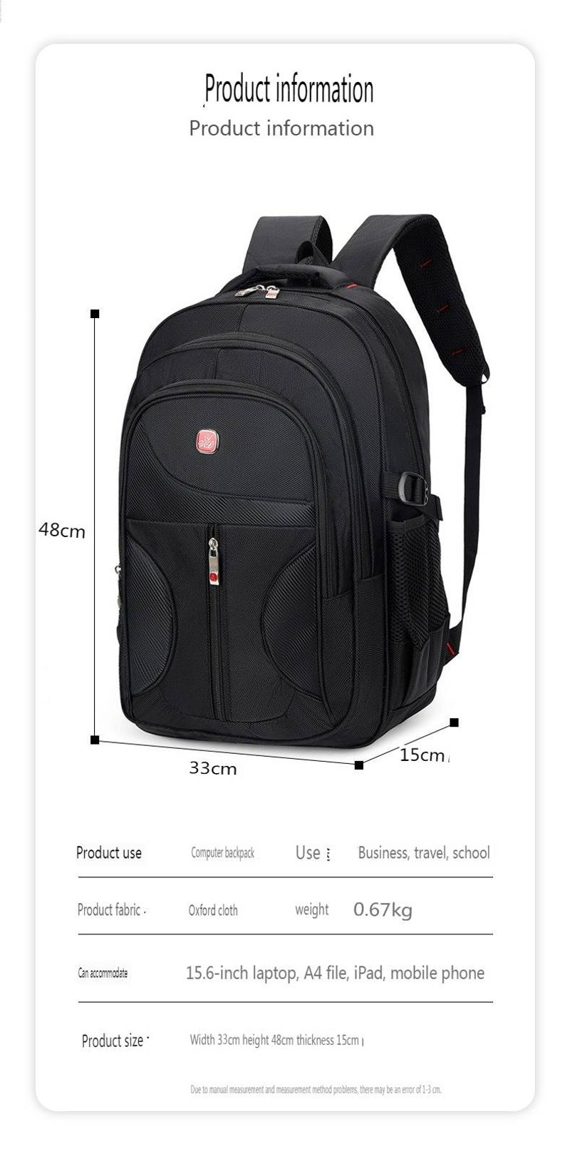 große kapazität schul frauen rucksack freizeit student Männer Reise Multifunktionale Rucksackt computer tasche_voghion.com