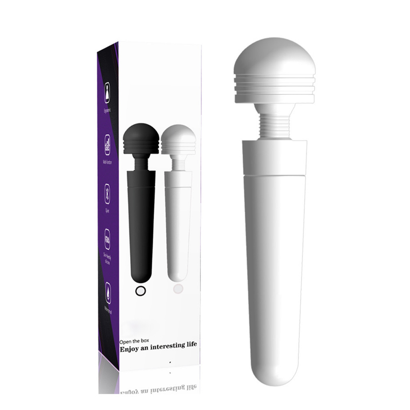 Vibromasseur AV pour femme, masseur du point G, baguette magique puissante, stimulateur de clitoris, gode vibrant pour femme_voghion.com