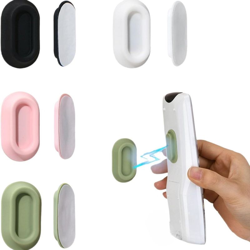 Supporto magnetico per telecomando, robusto supporto autoadesivo da parete per telecomandi TV e condizionatori, organizer universale per la casa_voghion.com