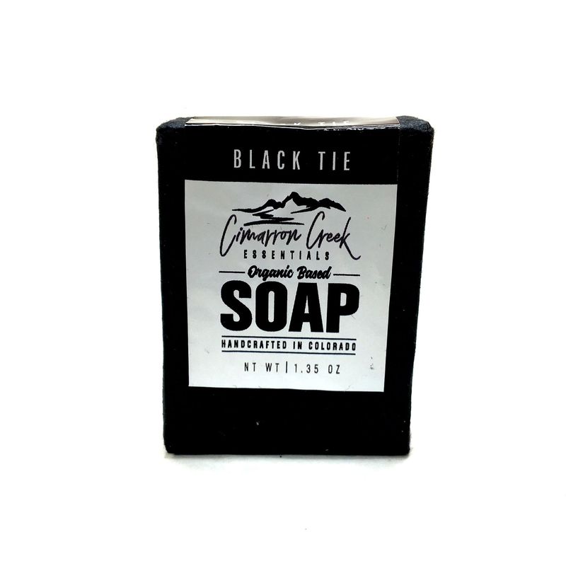 Black Tie Organic Bar Soap 5.4oz_voghion.com