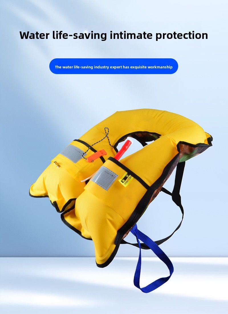 Automatische Jacke Outdoor Erwachsene Boot Angeln Manuelle Aufblasbare Schwimmweste_voghion.com