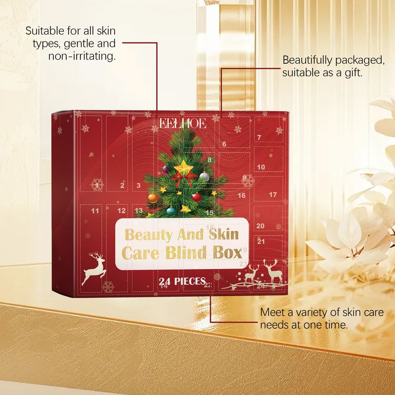 24-Grid Beauty Blind Box, Hydrating, Moisturizing and Emollient Surprise 24-grid Beauty and Skin Care Product Blind Box_voghion.com