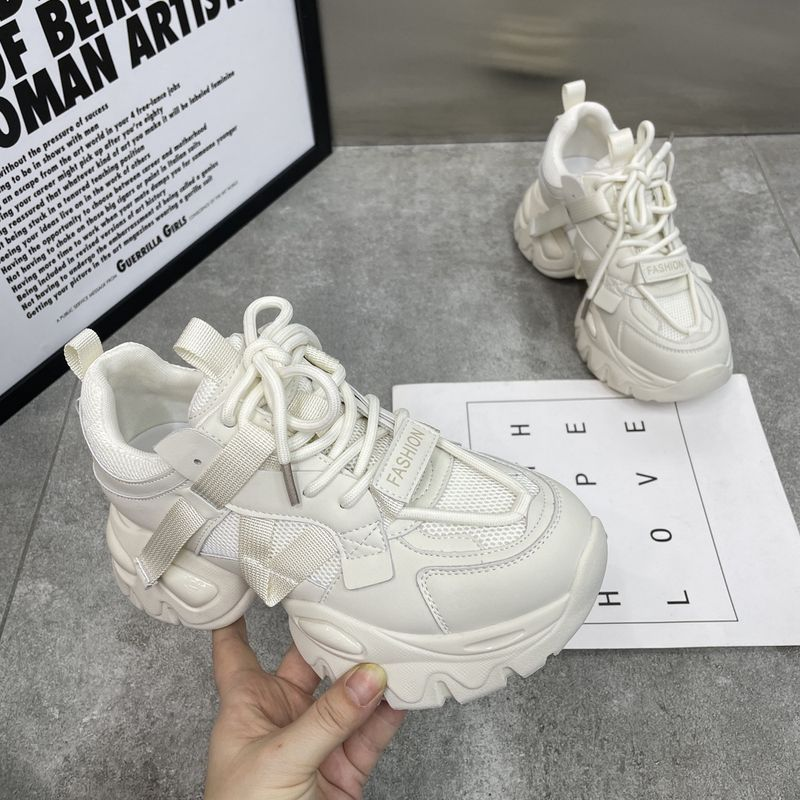 Spring and autumn fashion multi-functional casual sports shoes with thick soles_voghion.com