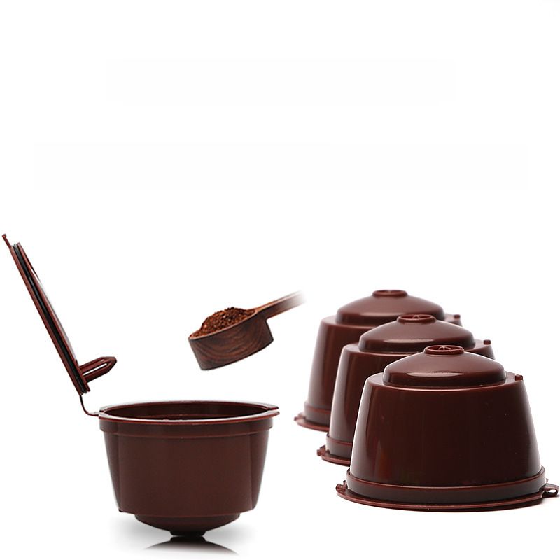Per Nestlé Dolcegusto Capsule di caffè Shell Riutilizzabili Capsule di caffè Filtro Tazza Confezione da tre_voghion.com