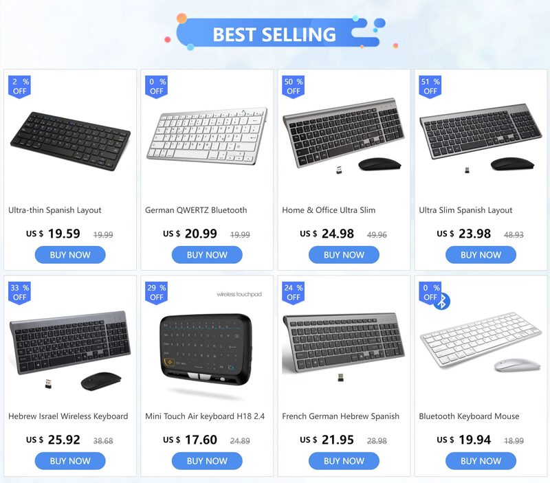 Bluetooth 3.0 Keyboard Rechargeable Mini Slim Travel Size Wireless Keypad Small Portable 49 Keys Keyboard for Tablets Smartphone_voghion.com