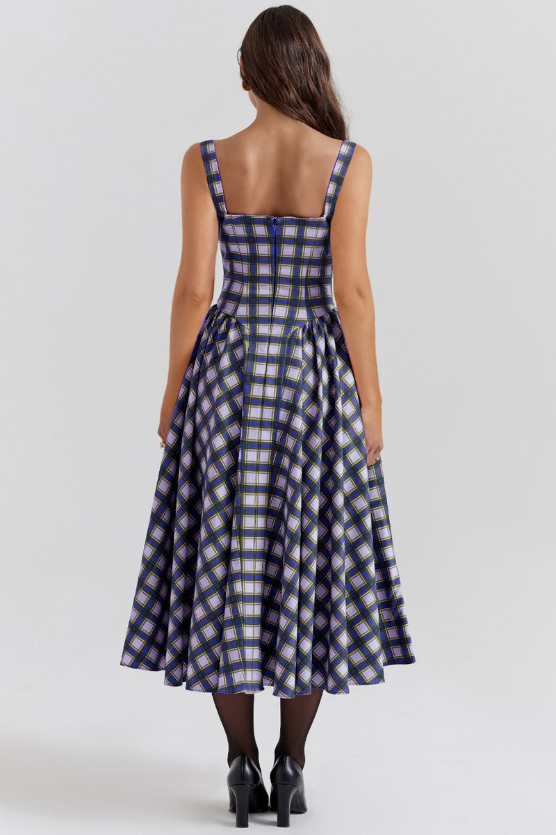 Gonna Nuova Gonna Lunga Francese Retro Stile Palazzo Dopamina Indossare Abito Con Bretelle Per Le Donne_voghion.com