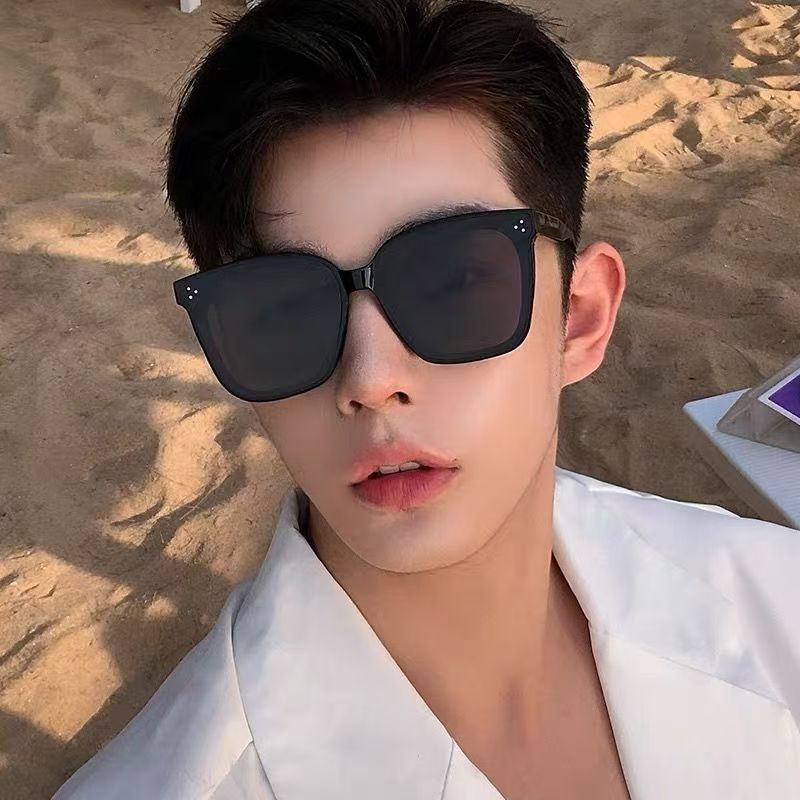 Herren Premium UV-Schutz Autofahrer Sonnenbrille Damen Großes Gesicht Aussehen Dünn_voghion.com