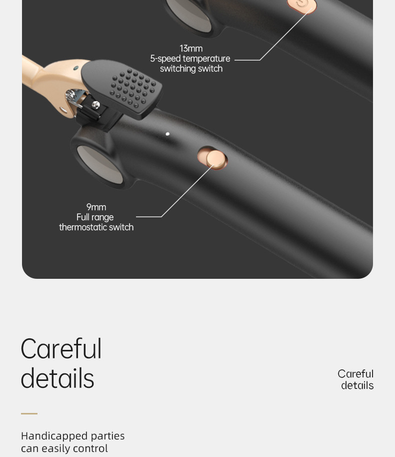 Neu Wolle Curl Keramik Eisen Trocken Und Nass Dual-use-Friseur Dauerwelle_voghion.com