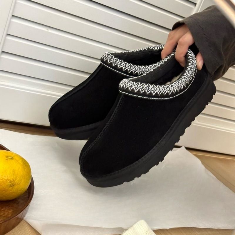 Pantofole Tazz da uomo e da donna, pantofole in pelliccia Tasman, classiche, ultra mini, con plateau, in pelle scamosciata e montone, scarpe invernali calde, stivaletti da donna_voghion.com