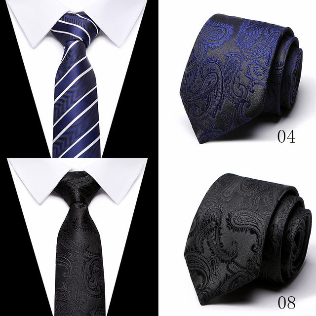 Novo estilo de moda masculina gravata 7.5 cm azul verde & laranja gravatas para homem paisley floral ajuste casamento local de trabalho_voghion.com