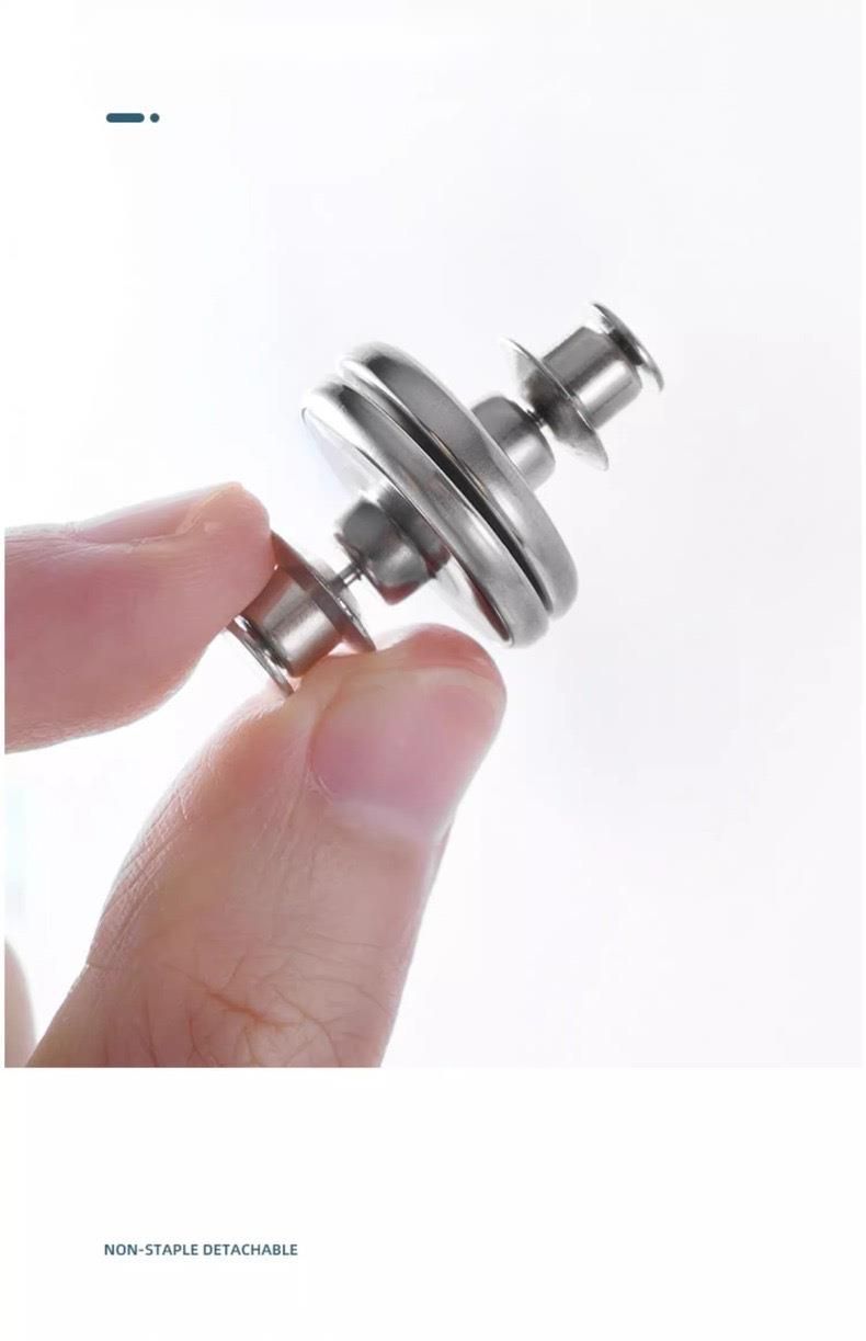 Tiebacks Curtain Fixing Device Ring Anti-Light Leakage Magnetic Closure Magnet Pair Buckle_voghion.com