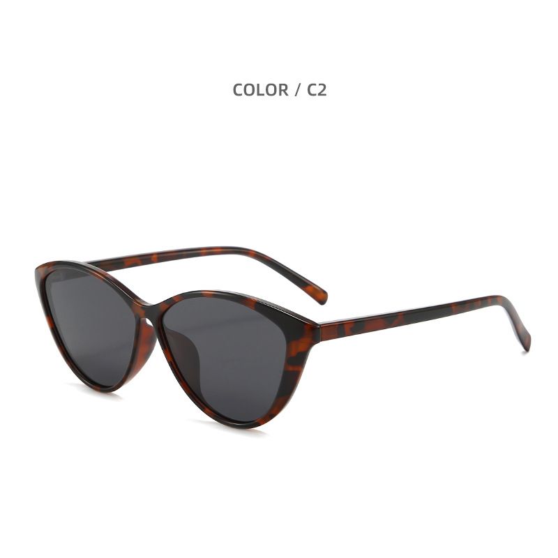 Mico Neue UV-Schutz Cat Eye Polarisierte Sonnenbrille Für Frauen High-end-Gefühl Gesicht Abnehmen_voghion.com