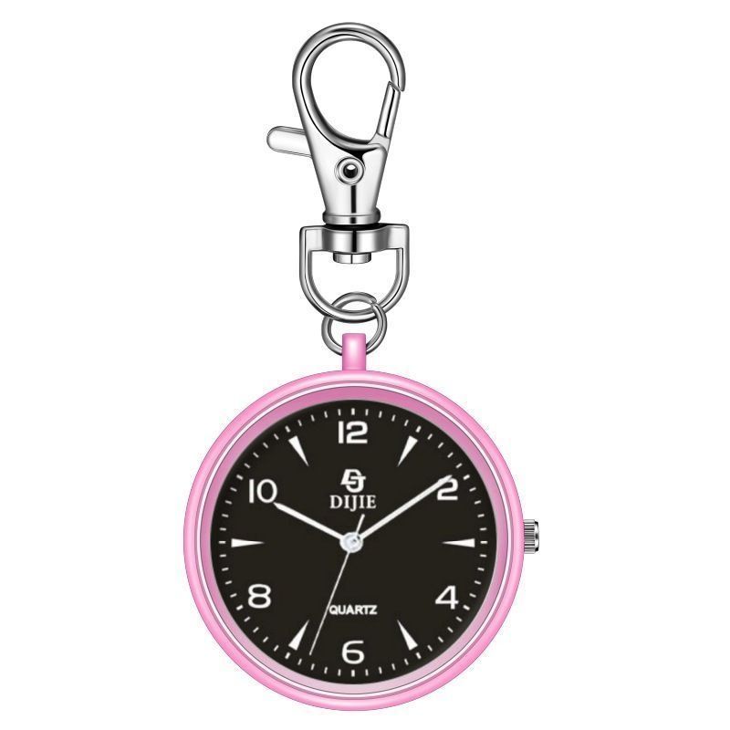 Watch Pendant Keychain hanging watch Nurse watch Clear small student pocket watch Large number quartz watch_voghion.com