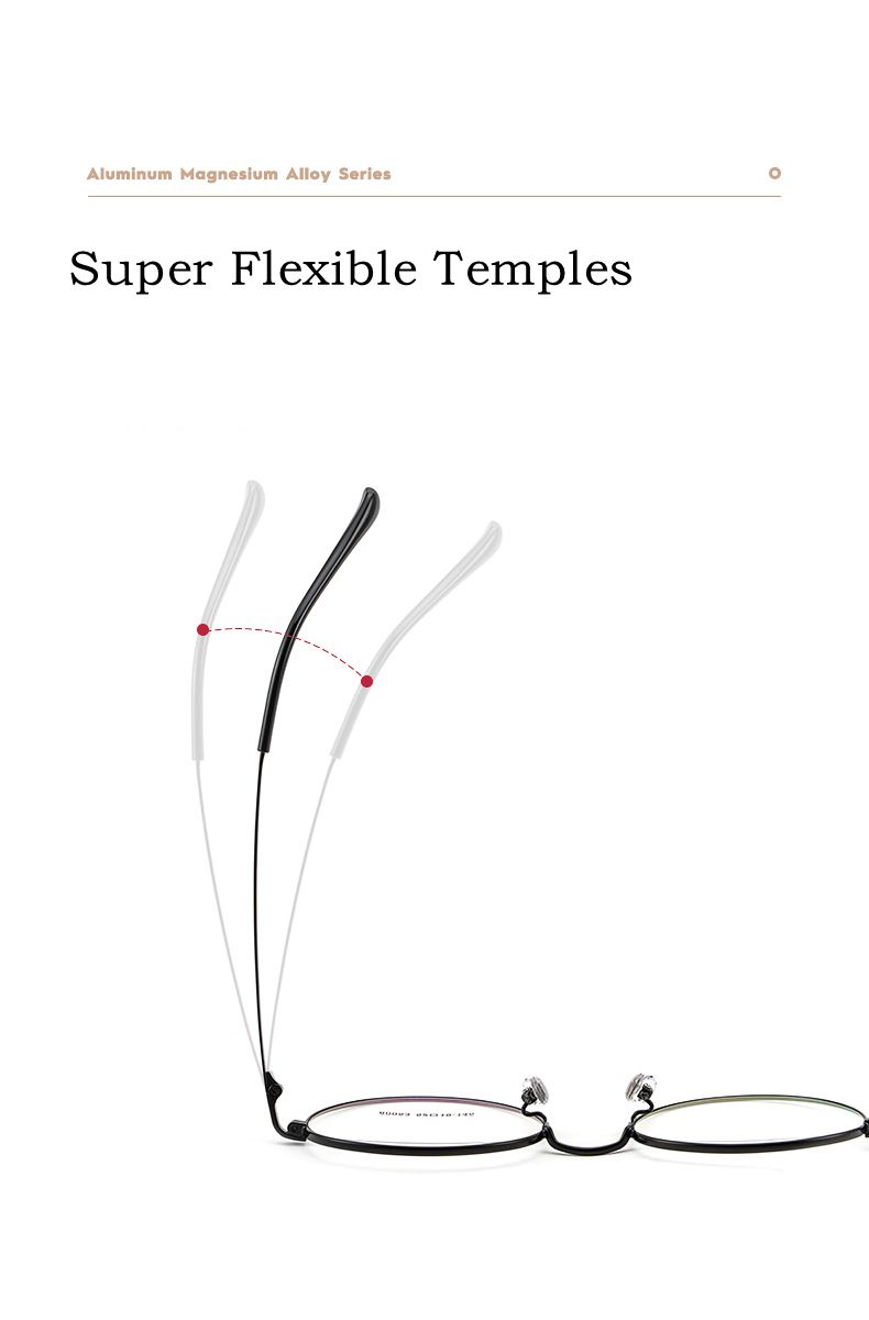 Moda YIMARUILI Occhiali da vista ottici rotondi retrò grandi in lega di titanio ultraleggeri di alta qualità con montatura da uomo e_voghion.com