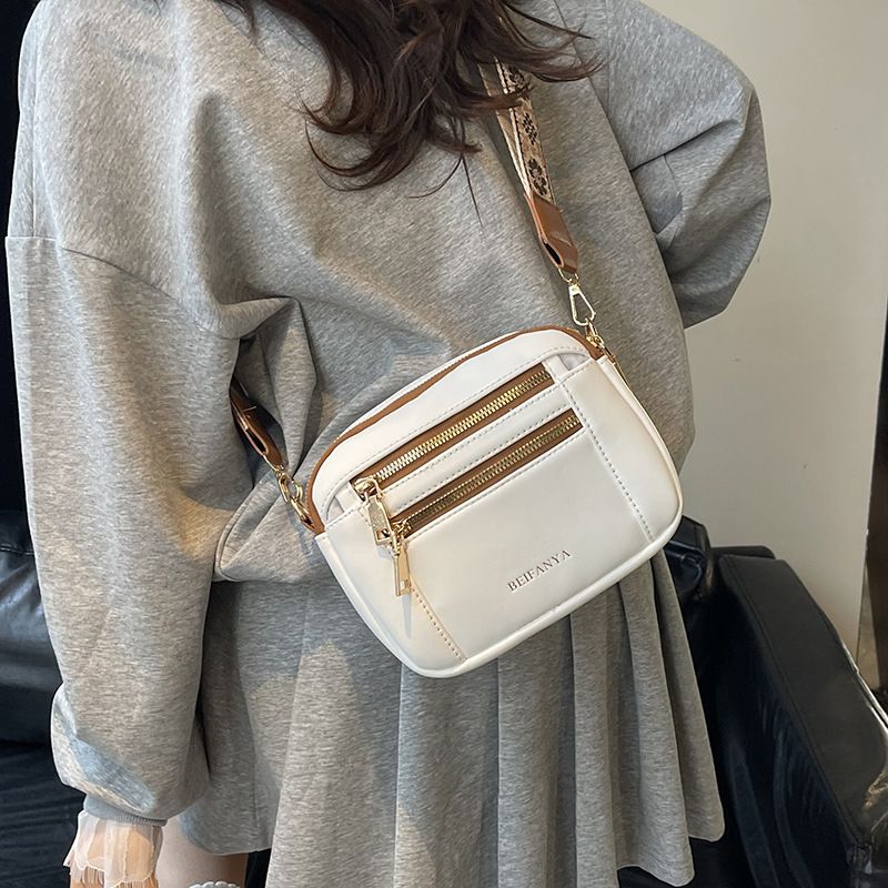 Borsa a tracolla piccola quadrata versatile alla moda con tracolla singola da donna, modello 2025_voghion.com