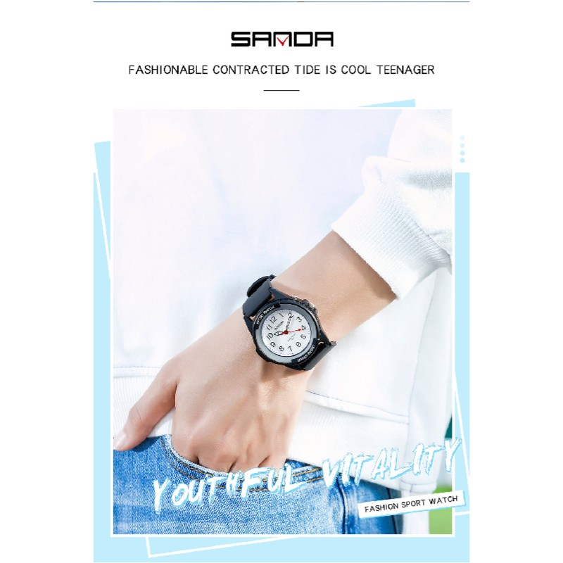 SANDA Moud Sport Hären Auer Luxus Waasserdicht Digital Quarz Klassesch Topklass Armbanduhr Relogio Femino_voghion.com