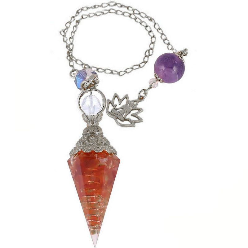 7-teiliges Set mit sechseckigen Kegelanhängern aus natürlichem Achatkristall – 2,5 Zoll buntes Kiesharz mit goldenen Akzenten für Yoga, Meditation und Chakra-Ausgleich_voghion.com