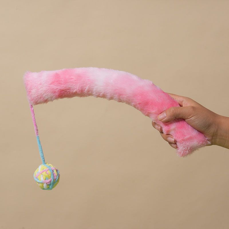 Giocattolo con erba gatta, campanellino, palla, cuscino di peluche interattivo, da masticare, dentizione, intrattenimento autonomo, rompicapo per gatti_voghion.com
