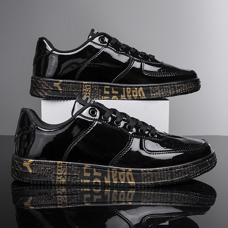 P5 Erkek Ayakkabı Spor Kaykay Ayakkabıları Erkekler İçin Spor Ayakkabılar Unisex Nefes Alabilir Bağcıklı Yürüyüş Ayakkabıları Erkek Spor Ayakkabıları Altın Chaussures_voghion.com