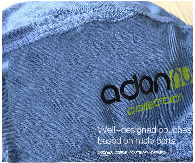 ADANNU G-strings Male's Underwear Breathable Protective Designed Mens Pants Sexy Embossed Three-dimensional Pocket Jockstrap_voghion.com