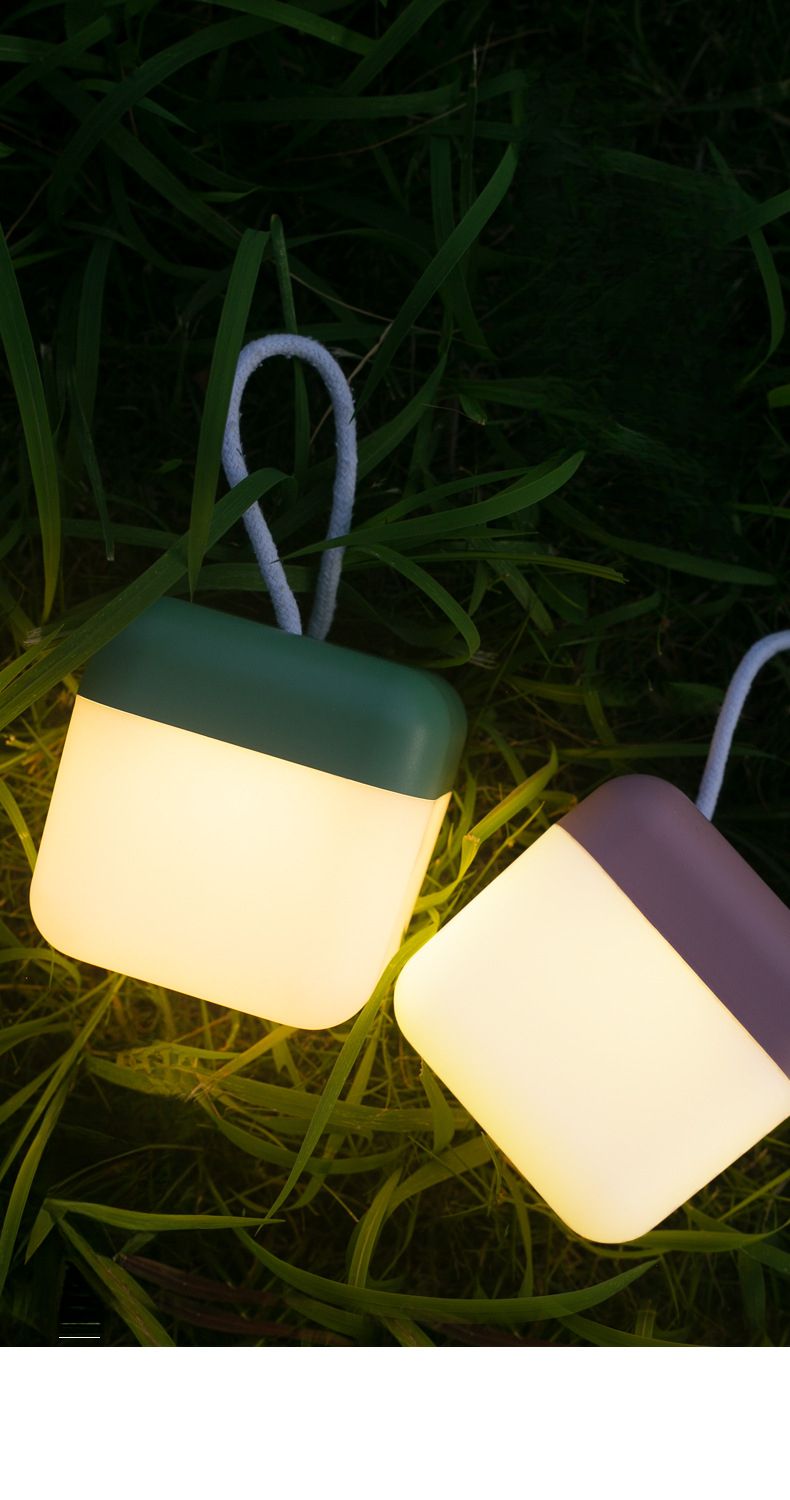 Outdoor Camping Atmosphere Picnic Table Top Tent High Brightness Portable Hanging LED Rechargeable Handheld Light_voghion.com