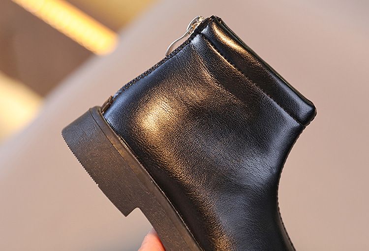 Dvě bavlněné nové módní dětské módní boty pro chlapce, britský styl, bavlněné boty pro dívky, módní kožené boty, větruodolné, teplé, moderní_voghion.com