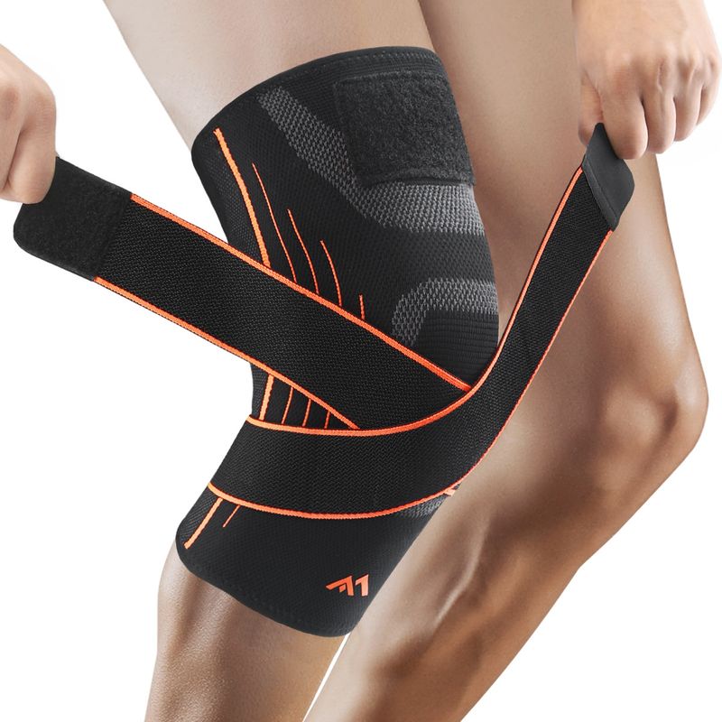 Sport Running Mountaineering Cycling Strap Preurized Pad Badminton Men' And Women' Breathable Thin Knee_voghion.com
