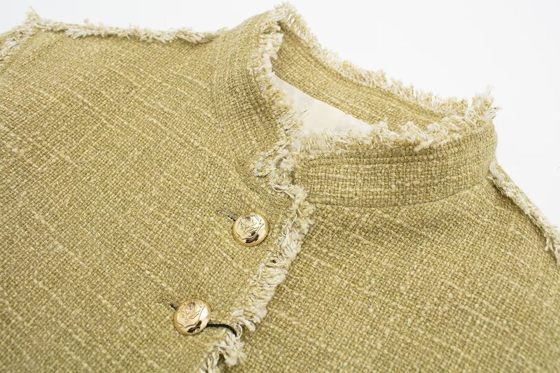 Women's 2024 Spring New Collection Texture Haired Coat_voghion.com