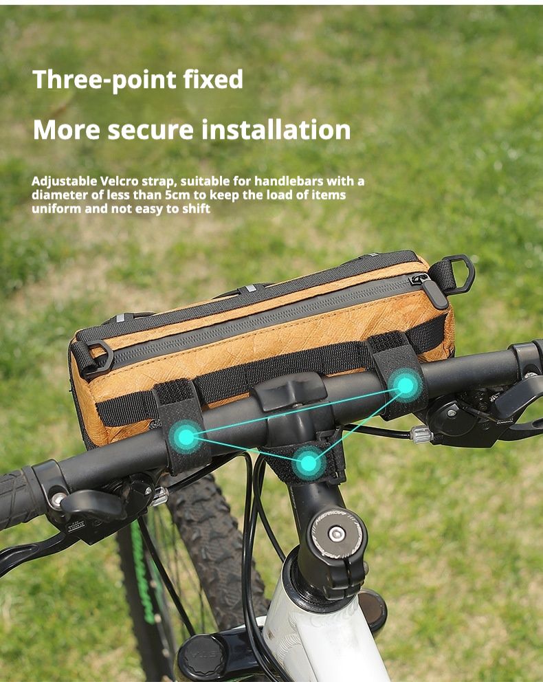 ISE MONT Outdoor Fahrrad wasserdichte multifunktionale Cycg Stirnband Einzel Schulter Aufbewahrungstasche_voghion.com