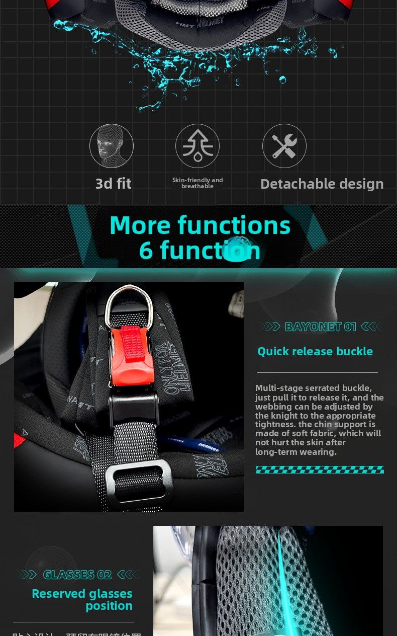 Qike Carbon Fiber Motorcycle Helmet, Stylish Lightweight Full-Face For All Seasons, Ultra-Light Men's Full Helmet_voghion.com