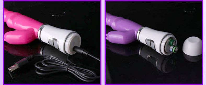 Eros Lab Rabbit Vibrator, Vibrationsgerät mit variabler Frequenz, AV-Produkte für Erwachsene, Doppel-G-Punkt-Sexstab, weiblicher Masturbator, Hersteller_voghion.com