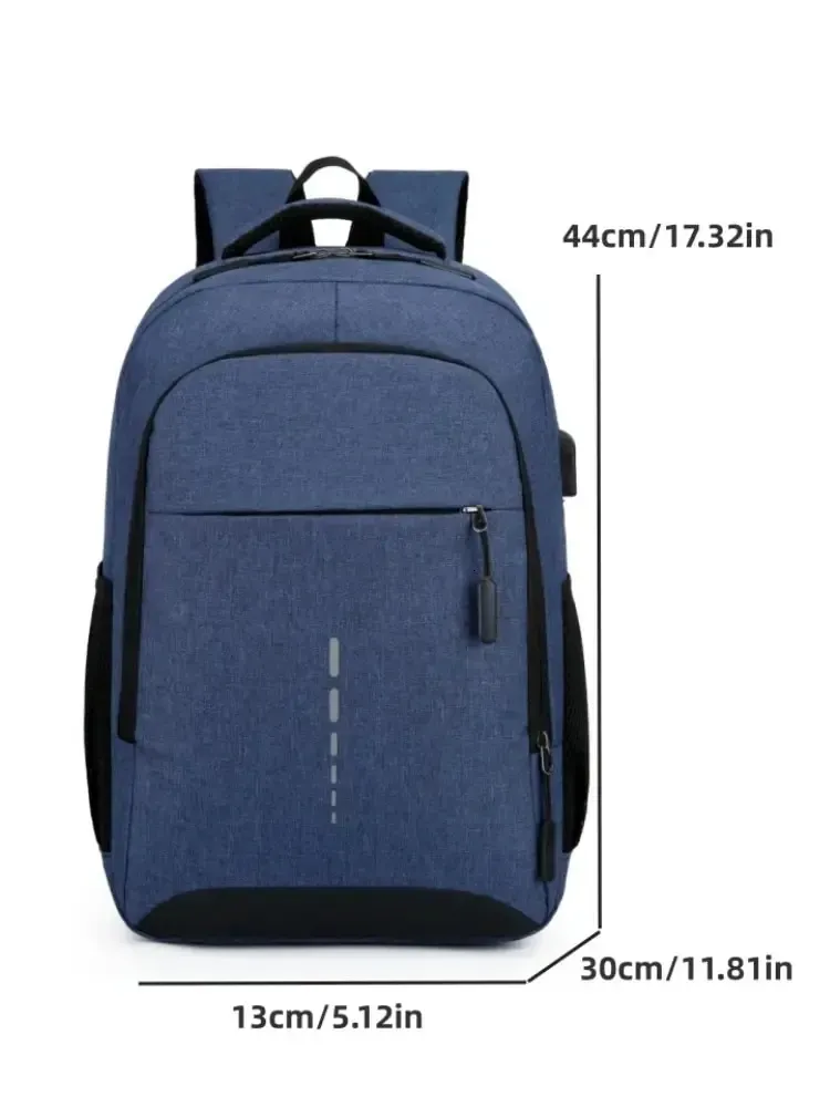 Zaino da uomo, grande capacità, semplice, alla moda, da viaggio, per studenti, borsa per computer 250514l_voghion.com