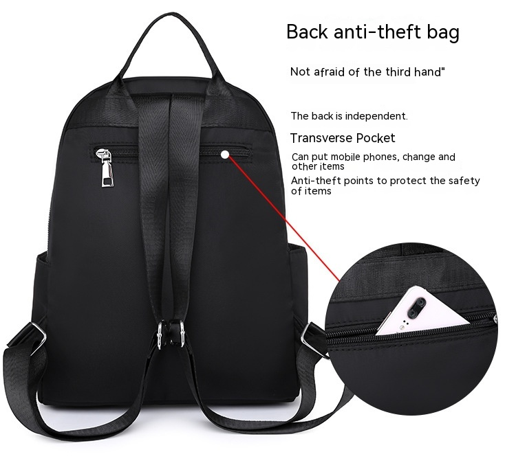 Yeni sıcak satış moda trendi çok yönlü gündelik kadın Oxford sırt çantası şık ve minimalist kentsel işe gidip gelme seyahat sırt çantası_voghion.com