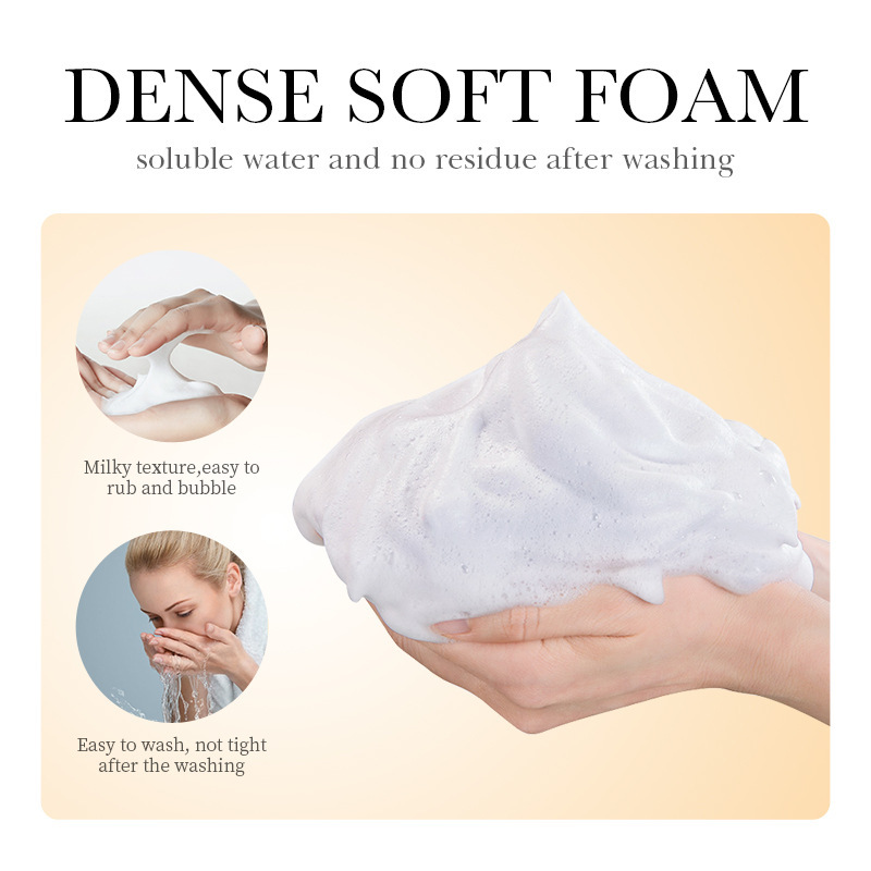 SADOER Bone Collagen Antirughe Rassoda, Schiarisce le Linee Sottili, Deterge Delicatamente il Detergente Viso_voghion.com