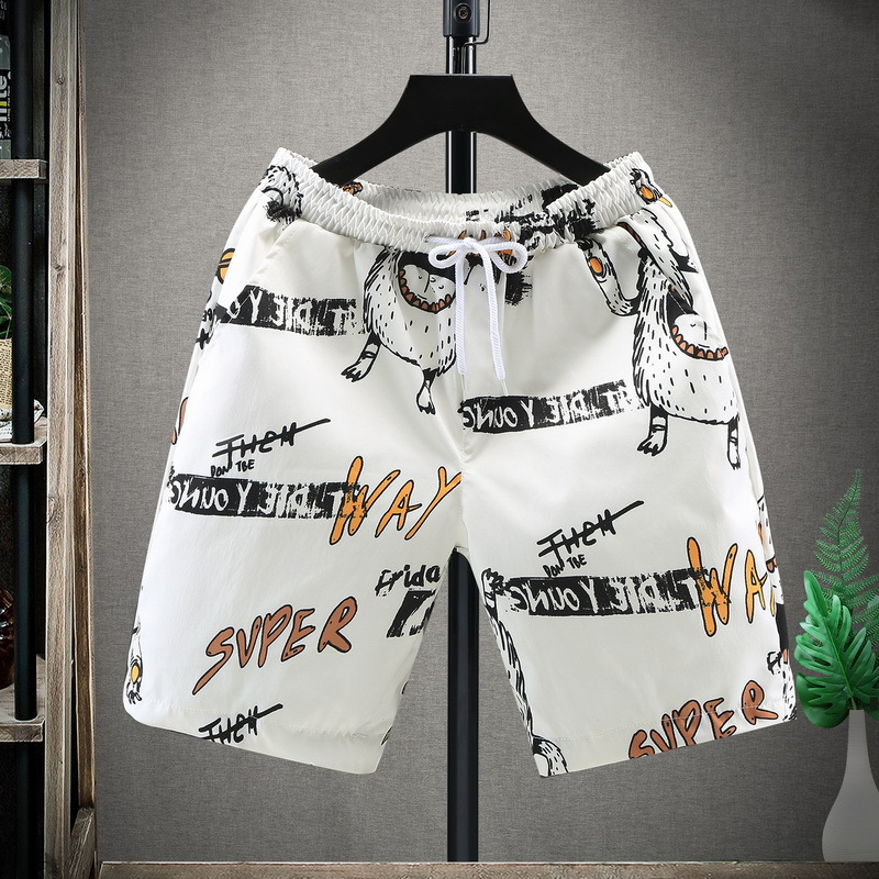 Short d'été décontracté pour hommes, pantalon moyen à 5 points, ample, grande taille, mode sport, couple, grands caleçons_voghion.com