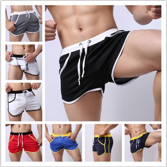 Men's wide outer parting short three-way shorts and three-step shorts_voghion.com