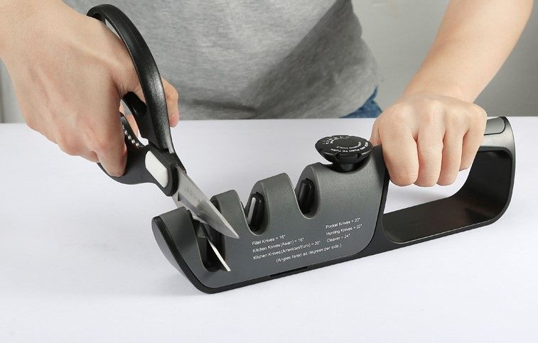 Haushaltsschärfer, multifunktionaler Steinstab, Messer, schnelles Schärfen, Küchenwerkzeug_voghion.com