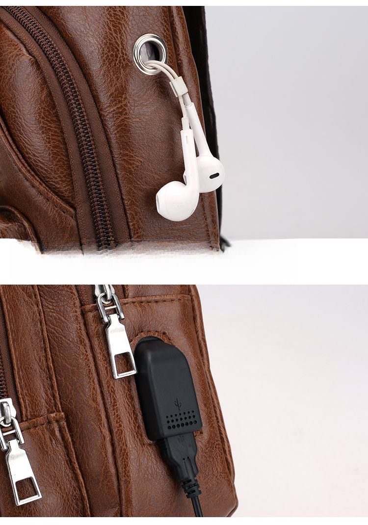 Bags Men's Bags New Breast Bags Korean Shoulder Bags Men's Messenger Bags Waist Bags Multifunctional Outdoor Small Backpacks_voghion.com