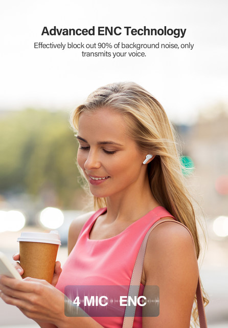 QCY T13 True Wireless Earbuds Bluetooth 5.1 Ohrhörer 7,2-mm-Treiber mit großem Bass 40 Stunden lange Spielzeit Schnelles Aufladen Wasserfest_voghion.com