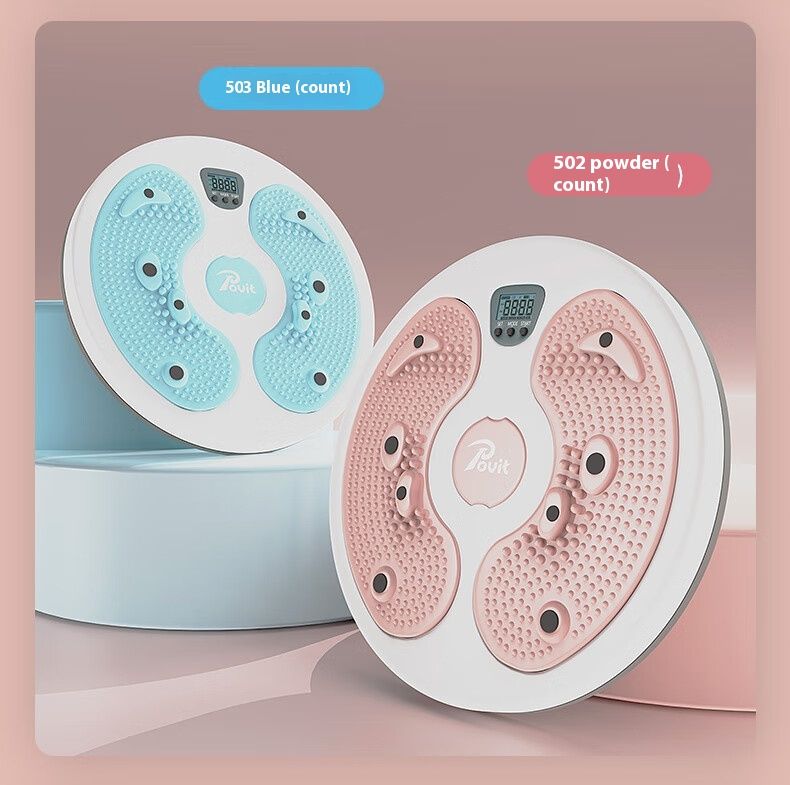 Erhéicht den Duerchmiesser vun der Scheifmagnet Foussmassage Heem Comptoir Fitness Twistmaschinn Taille an Bauchübung_voghion.com